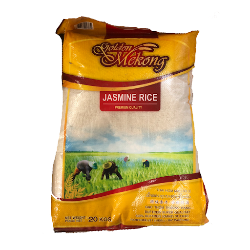 GOLDEN MEKONG Thai Jasmine Rice 20kg | 湄公河 泰国 茉莉花整米 20kg