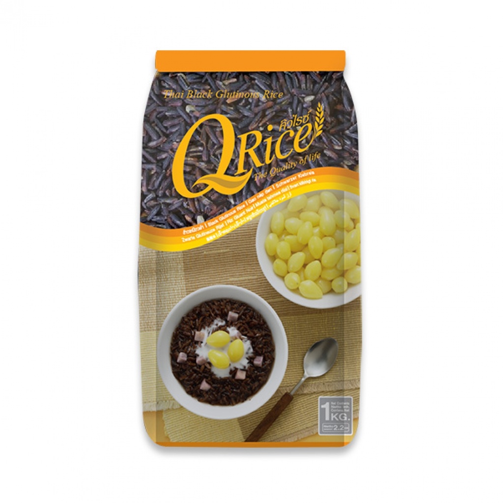 Q Rice black Glutinous Rice 1kg | 泰国 黑糯米 1kg