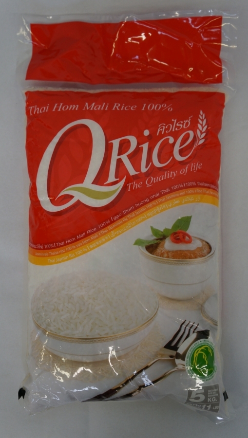 Q RICE Thai Hom Mali Jasmine 5kg | Q RICE 茉莉整米 5kg