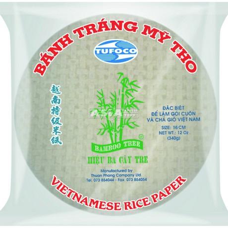 Bamboo Tree Rice Paper 16cm Round 340g | 竹树牌 圆形米纸 16cm 340g