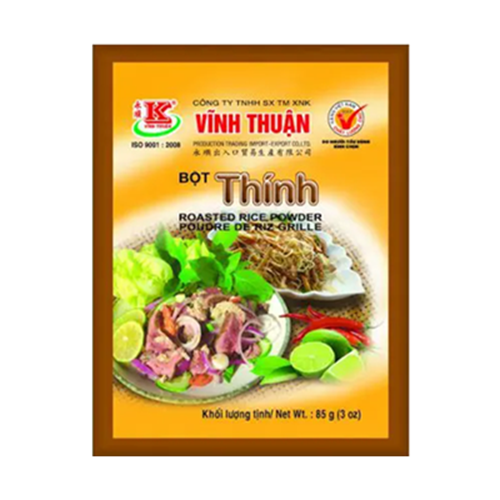 VN VT Roasted Rice Powder Bot Thinh Gao 85g | VT 越南 烤米粉