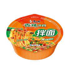 Mr.Kon Instant Noodles-Artificial Spicy Beef Flavour 145g | 康师傅 香辣牛肉干拌面 145g