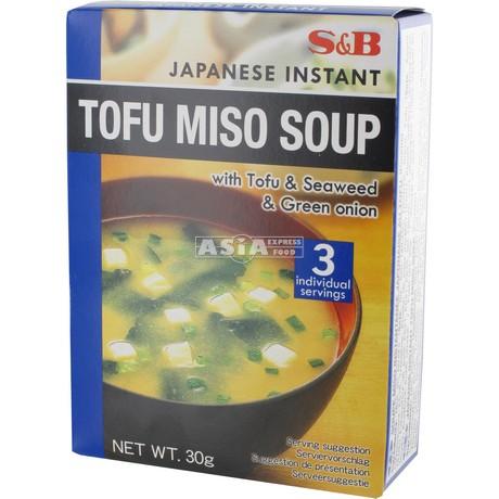 S&B Instant Tofu Miso Soup 30g | S&B 豆腐味增汤 30g