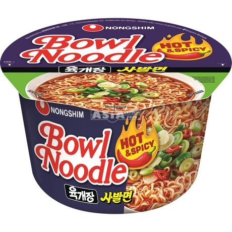 NONGSHIM Instant Bowl Noodle Hot & Spicy 100g | 农心 热辣碗面 100g