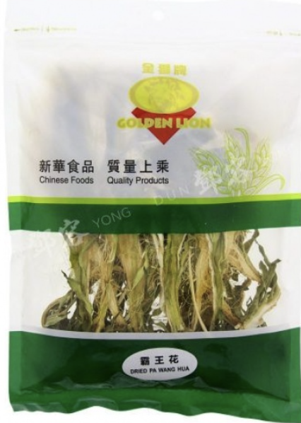 GOLDEN LION Dried Pa Wang Hua 100g | 金狮牌  霸王花 100g