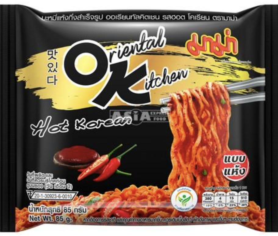 ASEA MAMA Instant Noodle Hot Korean Flav. 85g | MAMA 韩式热辣拌面 85g