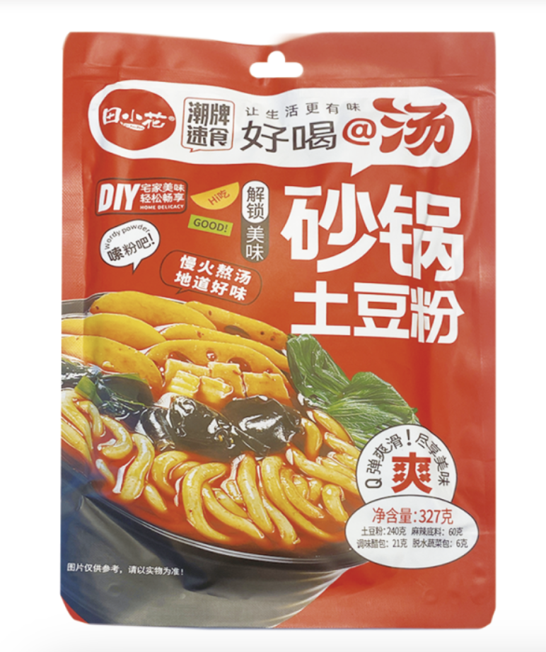 TXH Casserole Potato Noodle 327g | 田小花 砂锅土豆粉 327g