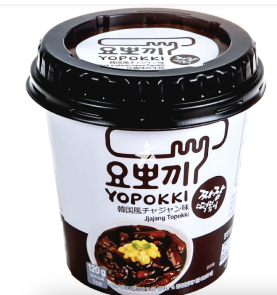  Yopokki Rice Cake Cup Jjajang Flav. 120g | yopokki 辣炒年糕 炸酱味 120g