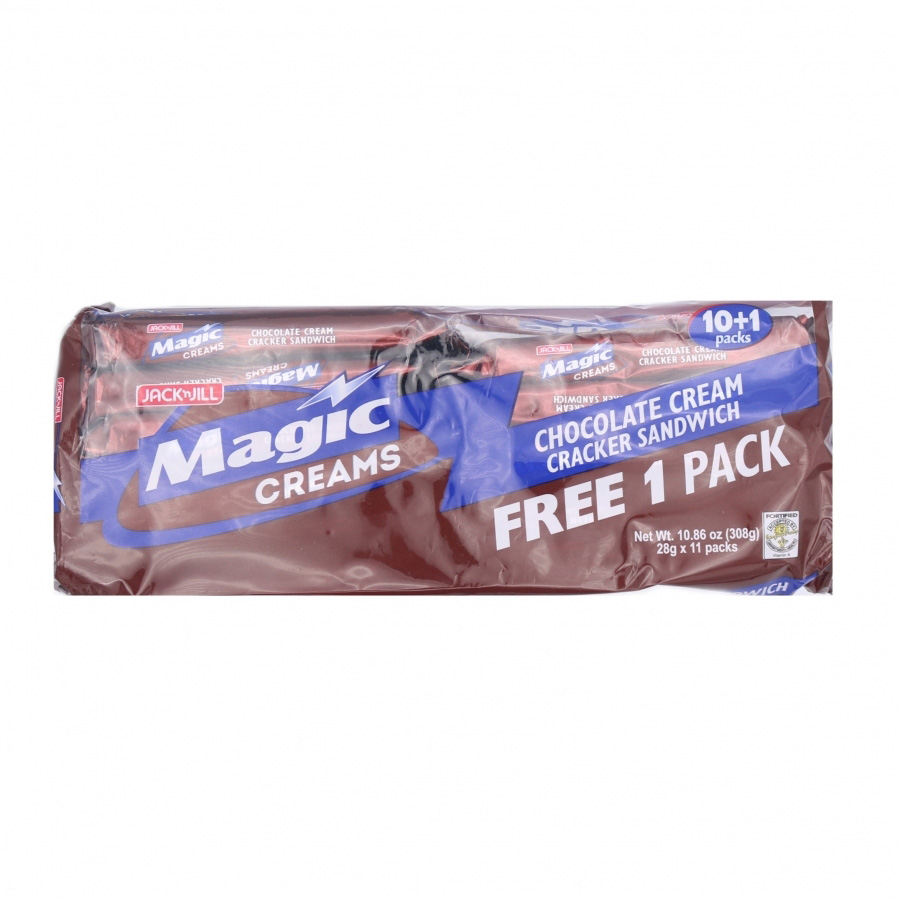 Magic Creams Chocolate Cracker 308g | Magic Creams 巧克力夹心饼干 308g