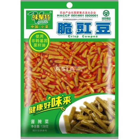 WEIJUTE Crisp Cowpea 138g | 味聚特 脆豇豆 138g