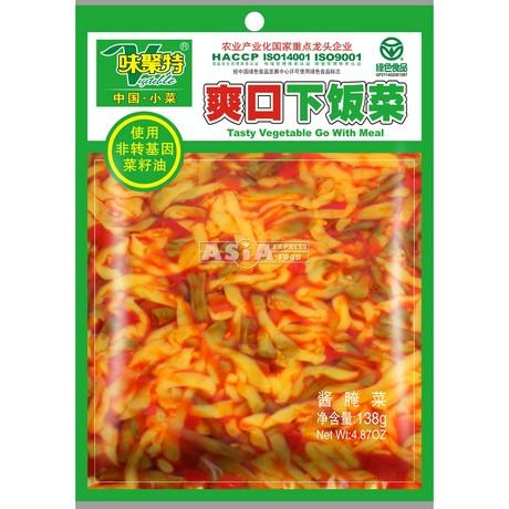 WEIJUTE Tasty Vegetable With Meal 138g | 味聚特 爽口下饭菜 138g