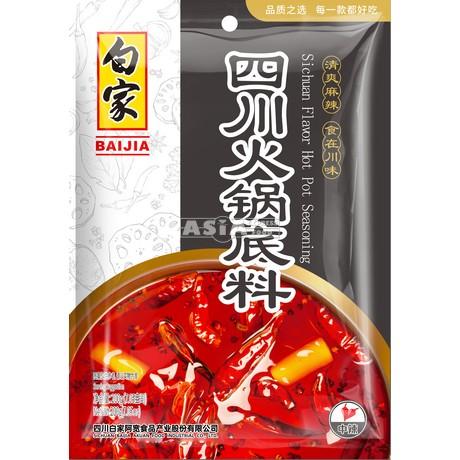 Baijia hot pot seasoning 200g | 白家 四川火锅底料 200g