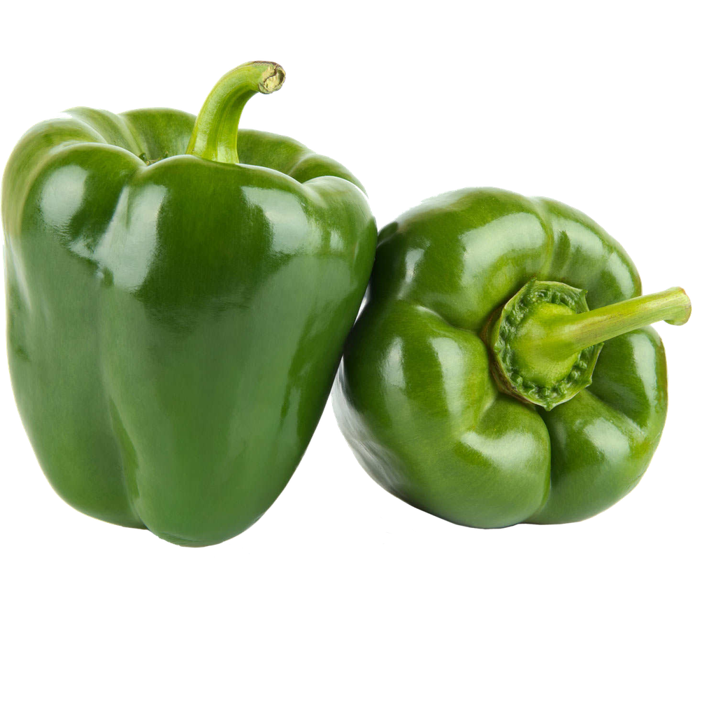 Fresh Green Capsicum 5kg/CTN | 青椒(灯笼椒) 整箱 5kg