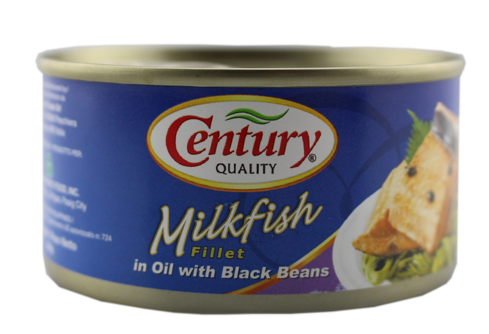 CENTURY Milkfish Fillet Black Bean 184g | CENTURY 虱目鱼片 豆豉味 184g 