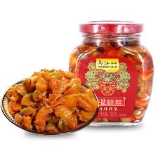 CN Wujiang Preserved Vegetable Appetizer 300g | 乌江 下饭菜 开味榨菜 300g