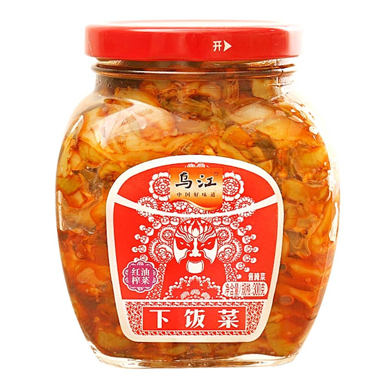 CN Wujiang Preserved Vegetable Chili Oil 300g | 乌江 下饭菜 红油榨菜 300g