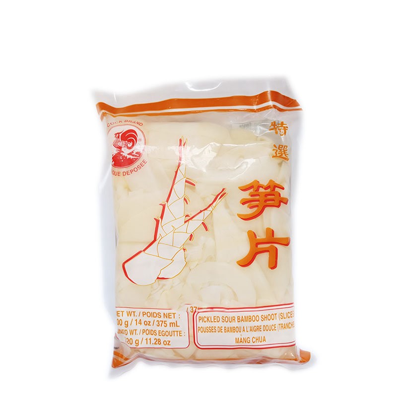 Cock Brand Sour Bamboo Shoots 400g | 公鸡牌 酸笋 400g