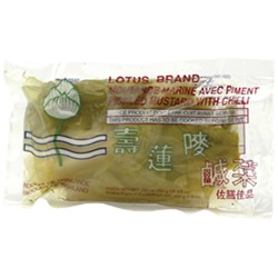 Lotus Brand Pickled Mustard with Chili 250g | 莲花牌 酸菜 辣 250g