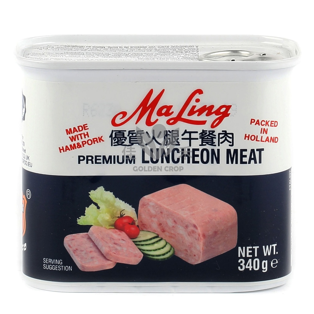 Ma Ling Luncheon Meat Square 340g | 梅林 午餐肉 340g