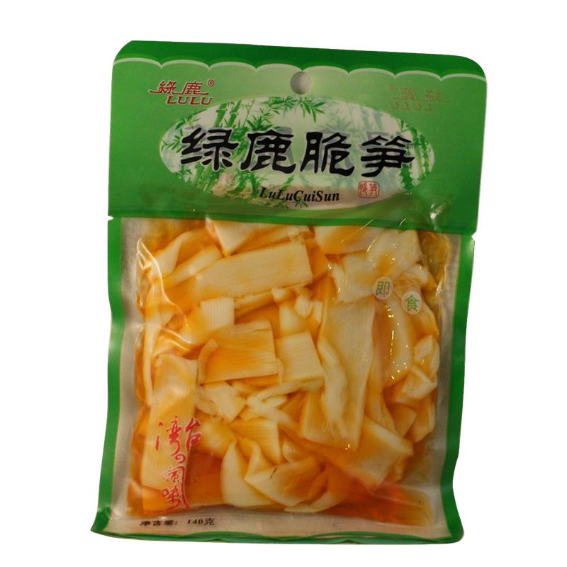 Pickled Sliced Bamboo Shoot 140g | 绿鹿脆笋 140g