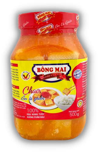 VN BONG MAI Chilli Bean Curd 500g | 越南 辣腐乳 500g