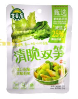 JXJ Crispy Bamboo Shoots and Lettuce 106g | 吉香居 清脆双笋 106g