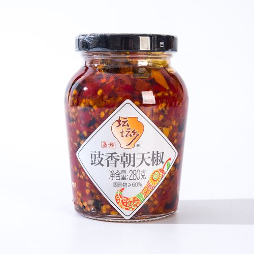 TTX Chopped Chili Black bean 280g | 坛坛乡 豉香剁辣椒  280g