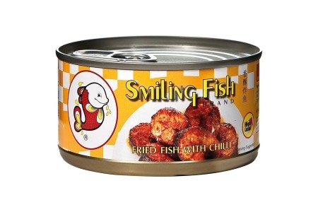 SMILING FISH Fried Mackerel with Chilli 90g | SMILING FISH 油煎鲭鱼 辣 90g