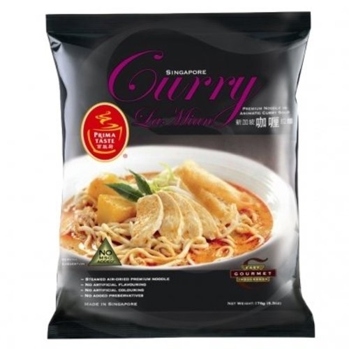 PRIMA Curry La Mian 178g | PRIMA  咖喱拉面 178g