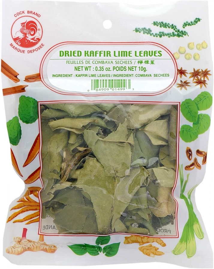 COCK BRAND Kaffir Lime Leaves 10g | COCK BRAND 干柠檬叶 10g