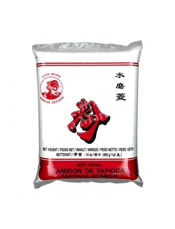 COCK BRAND Tapioca Flour Bot Nang 400g | 公鸡牌 水磨菱粉 / 木薯粉 400g