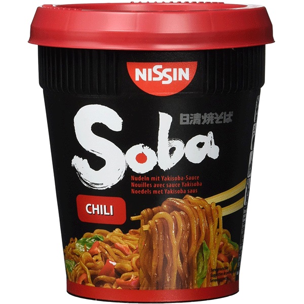 ASEA NISSIN Instant Noodle Soba Chilli 92g | NISSIN 辣味方便面 92g