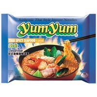 YUM YUM Thai Spicy Seafood Noodle 70g | YUM YUM 泰式辣味海鲜面 70g