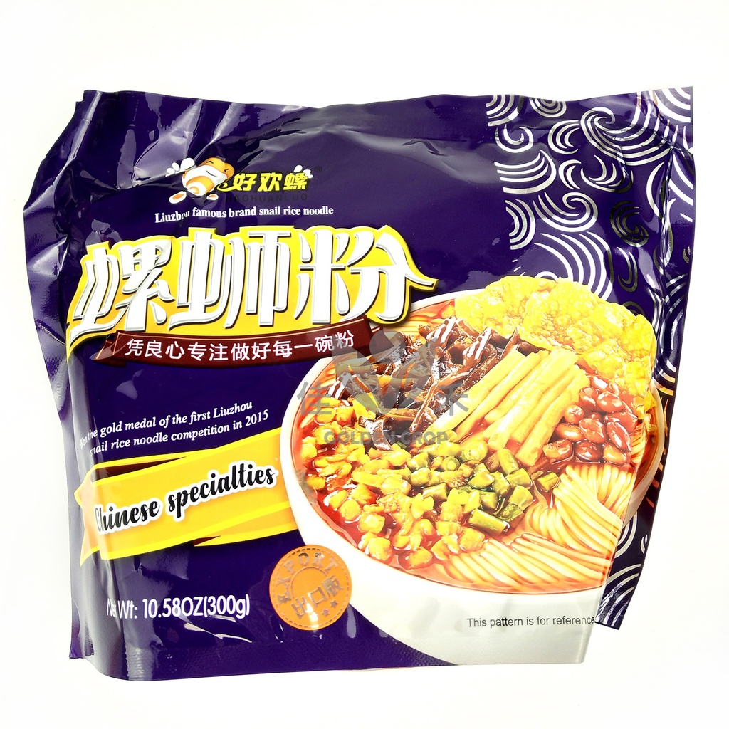 HHL Instant Noodles 300g | 好欢螺 螺蛳粉 300g