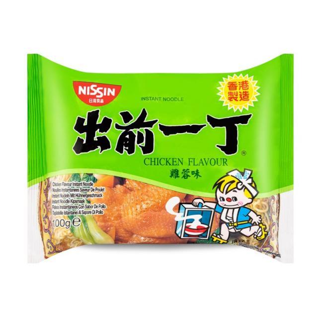 HK Nissin Demae Ramen Chicken 100g | 出前一丁 包装面 鸡蓉 100g