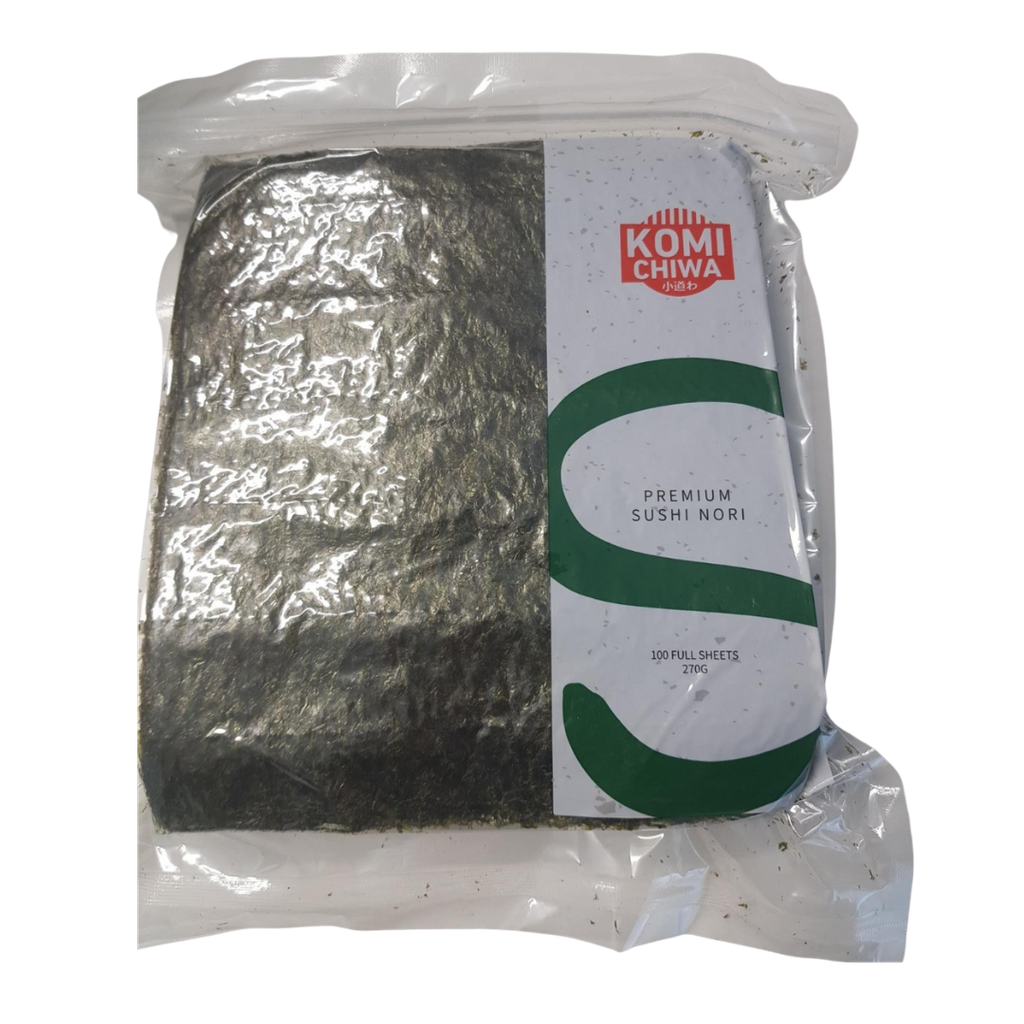 Komichiwa Roasted Seaweed 100pcs 270g | 中国寿司紫菜 100张/270克/包