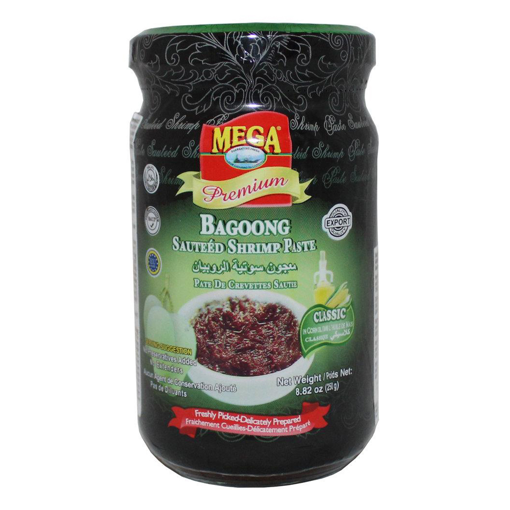 Mega Bagoong Sauteed Shrimp Paste 250g | Mega Newang 炒虾酱 250g