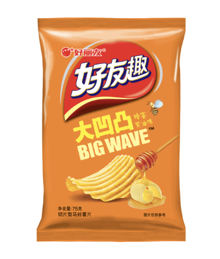 ORION Fried Chips Honey Butter Flav. 70g | 好丽友 好友趣 蜂蜜黄油味 70g