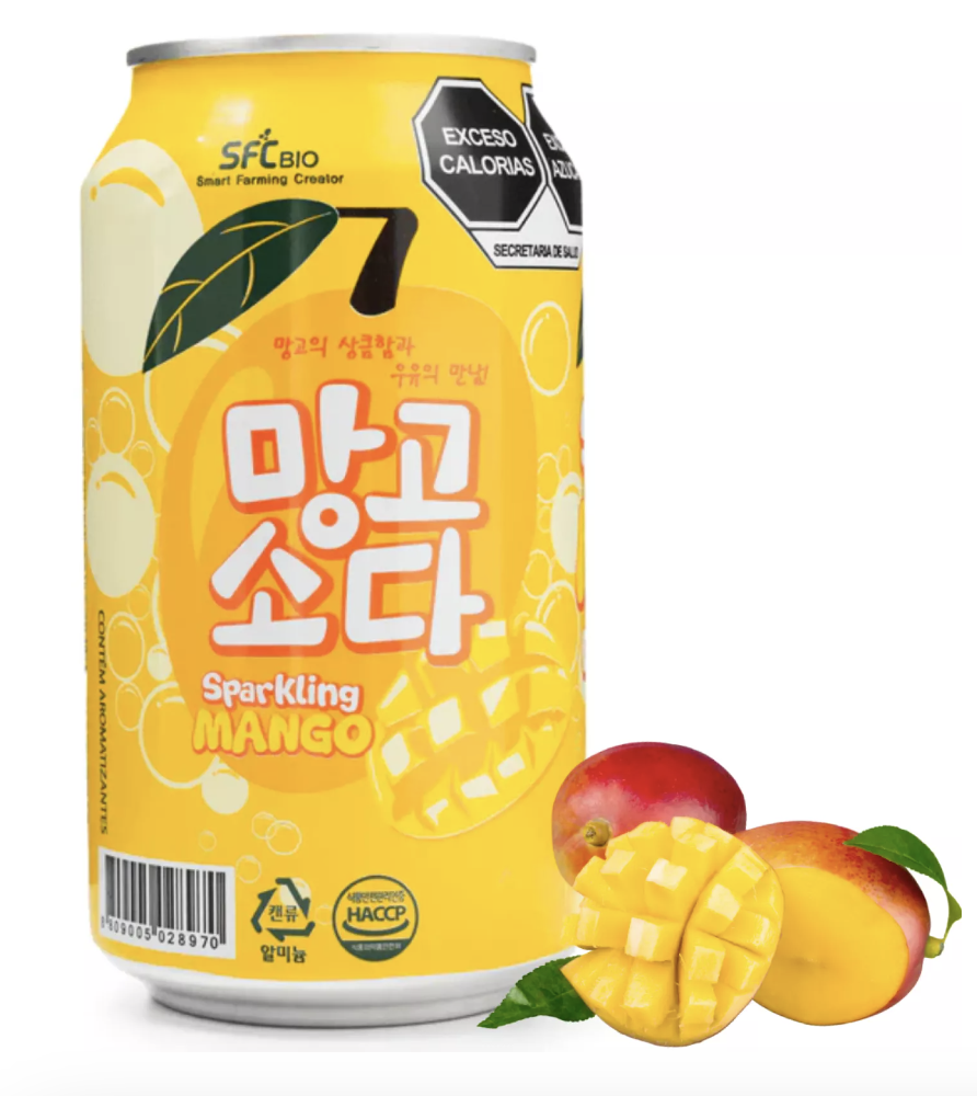 SFC-BIO Soda Mango Flav. 350ml | SFC-BIO 苏打水 芒果味 350ml