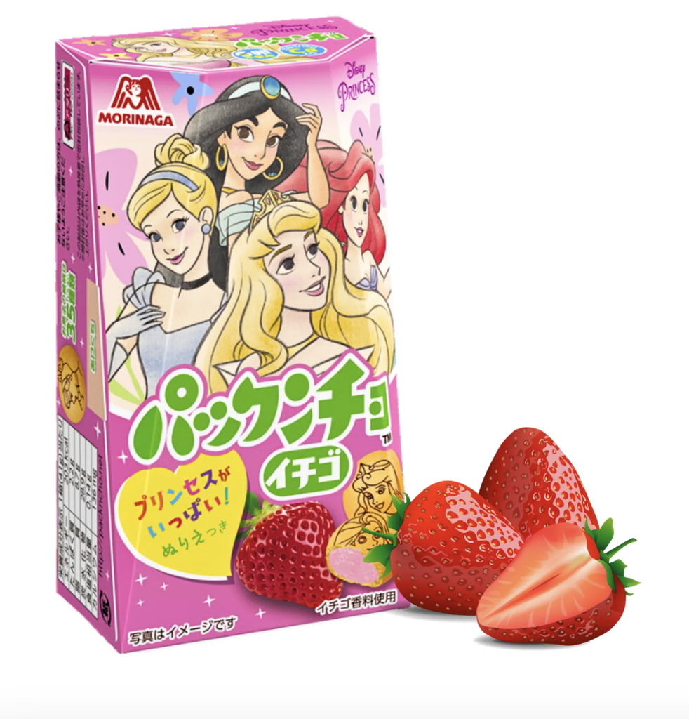 JP Morinaga Pakkuncho Biscuit Strawberry Flav. 41g | 森永 巧克力夹心饼干 草莓味 41g