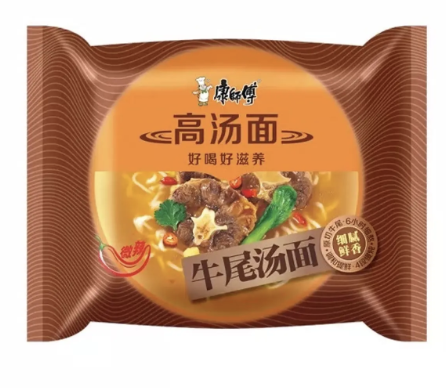 Mr. Kon Instant Noodle Oxtail Soup Flav. 109g | 康师傅 高汤面 牛尾汤方便面 109g