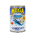 ASEA MEGA Sardines In Natural Oil 155g | 沙丁鱼罐头 油 155g