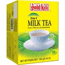 GOLD KILI Instant Tea with Milk 10*18g | 金麒麟 三合一 即溶奶茶 10*18g