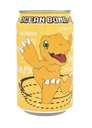 OCEAN BOMB Sparkling Water Agumon Banana Flav. 330ml | OCEAN BOMB 气泡水 香蕉味 330ml