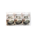 Paldo Roasted Seaweed Snack (3*4) g | 八道 海苔三连包 (3*4) g