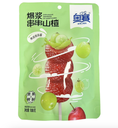 AOSAI Explosive Skewers Of Hawthorn Green Grape Flav. 108g | 奥赛 爆浆串串山楂 青提味 108g