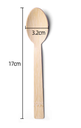 Disposable Tableware Bamboo Spoon 17cm 10pcs | 一次性餐具 竹勺 17cm 10支装