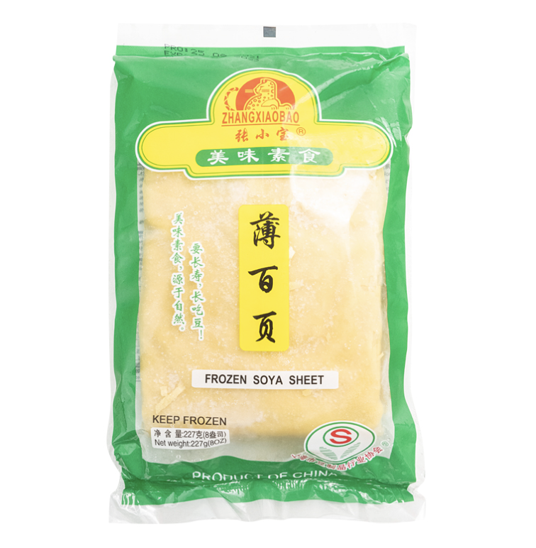 ZXB Frozen Soy Sheet 227g | 张小宝冷冻薄百叶227g | GC Espoo