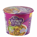 MR. KONS Instant Noodles Sauerkraut Beef Flavor Bowl 122g | 康师傅 老坛酸菜牛肉面 桶装 122g