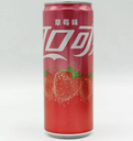 COCA CALA Strawberry Flavor 330ml丨可口可乐 草莓味 330ml